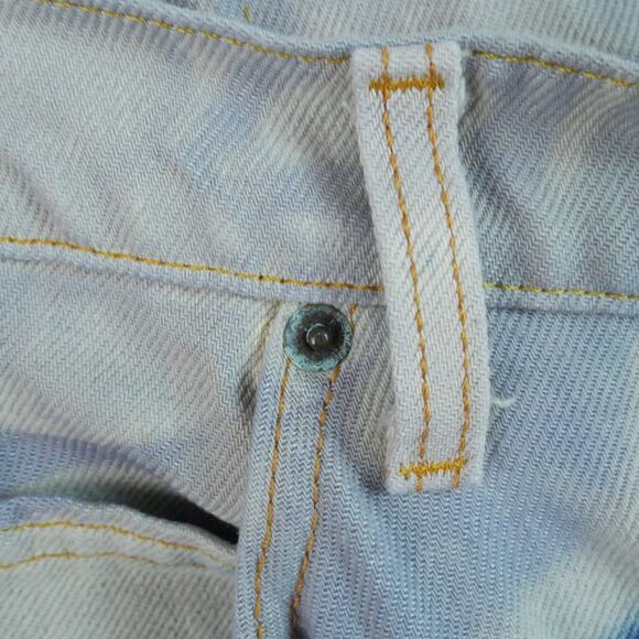 Vintage Levis Orange Tab Bootcut Jeans 37" x 30" Tie Dye Hippy Western Patriotic - Picture 11 of 15